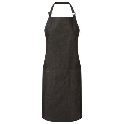 Premier Fairtrade Organic Cotton Denim Bib Apron Thumbnail
