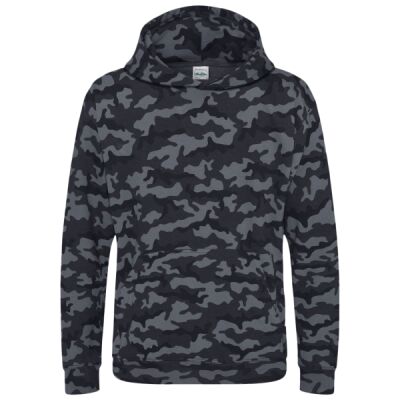 AWDis Kids Camo Hoodie Thumbnail