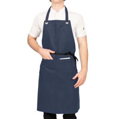 Canvas Bib Apron With Pocket Thumbnail