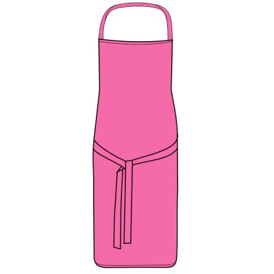 Multi-Coloured Recycled Bib Apron Thumbnail