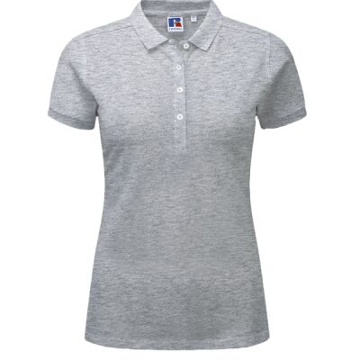 Russell Ladies Stretch Piqué Polo Shirt Thumbnail