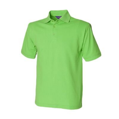 Henbury Heavy Poly/Cotton Piqué Polo Shirt Thumbnail