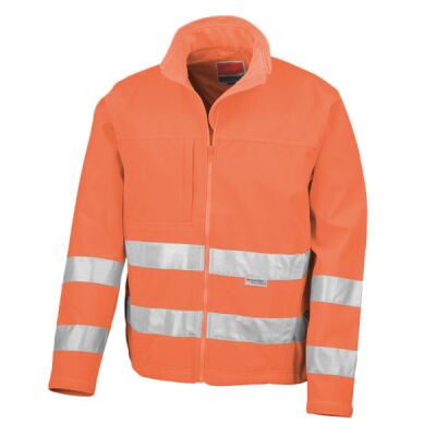 Result Safe-Guard Hi-Vis Soft Shell Jacket Thumbnail