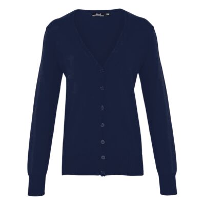 Premier Ladies Cotton Acrylic V Neck Cardigan Thumbnail