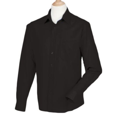 Henbury Long Sleeve Wicking Shirt Thumbnail