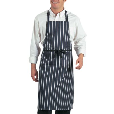 Dennys Stripe Bib Apron Thumbnail