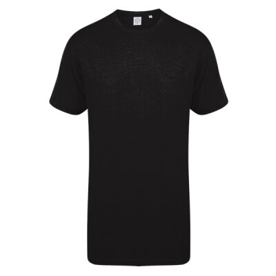 SF Clothing Longline Dipped Hem T-Shirt Thumbnail