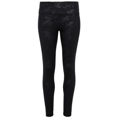 Women's TriDri® performance camo leggings full-length Thumbnail