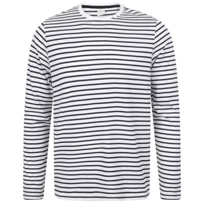 SF Clothing Unisex Long Sleeve Striped T-Shirt Thumbnail