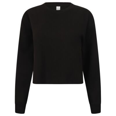 Women's cropped slounge sweat Thumbnail
