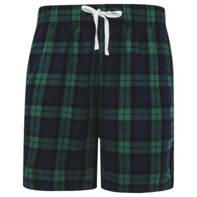 Tartan lounge shorts Thumbnail