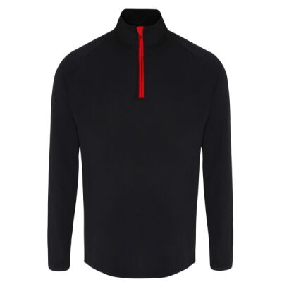 TriDri® long sleeve performance ¼ zip Thumbnail