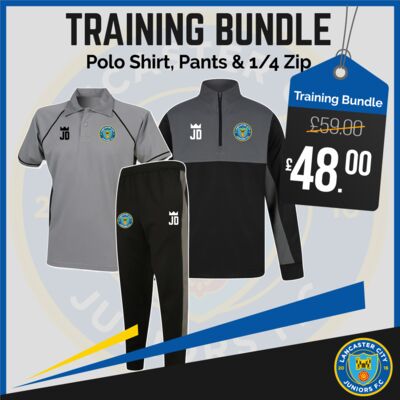 Polo Shirt, Bottoms & 1/4 Zip Bundle Thumbnail
