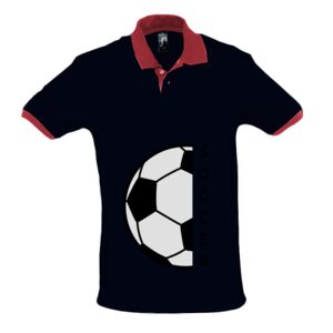 SOL'S Prince Contrast Cotton Piqué Polo Shirt Thumbnail