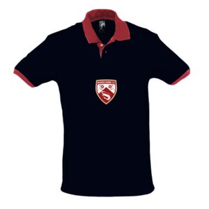 SOL'S Prince Contrast Cotton Piqué Polo Shirt Thumbnail