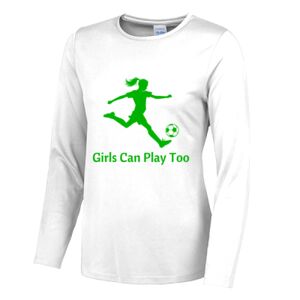 AWDis Ladies Cool Long Sleeve T-Shirt Thumbnail